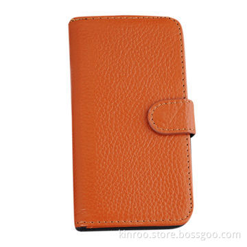 Real leather card holder case for iPhone 5